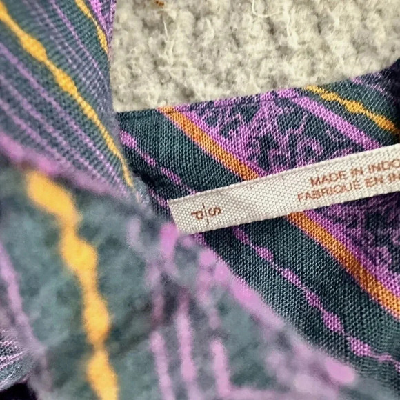 Free People Top Walking Womens Small On A Dream Relaxed Chocker Cut Out OB618347 - Picture 13 of 16